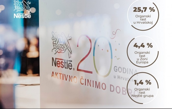 Nestlé: Snažan rast u Hrvatskoj u prvom tromjesečju