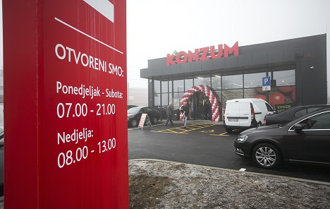 Otvorena je nova Konzumova prodavaonica na zagrebačkom Bukovcu