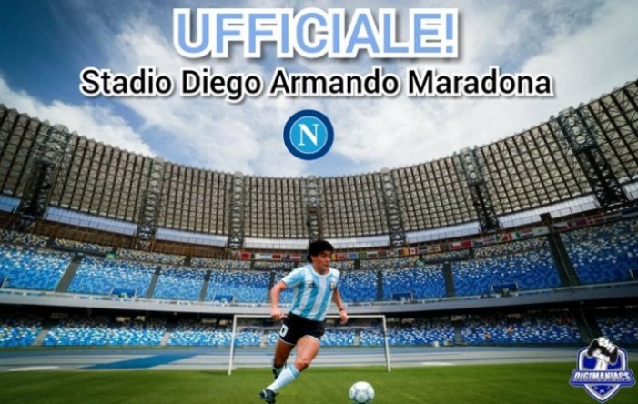 Napuljski San Paolo postao Stadion Diego Armando Maradona