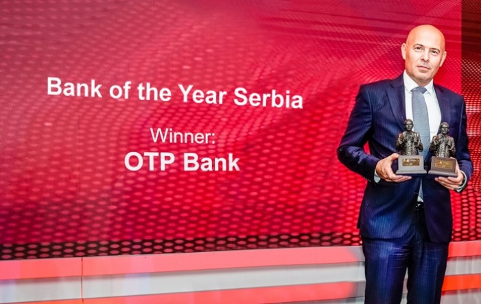 OTP banka dobitnik nagrade za najbolju banku u Srbiji magazina The Banker