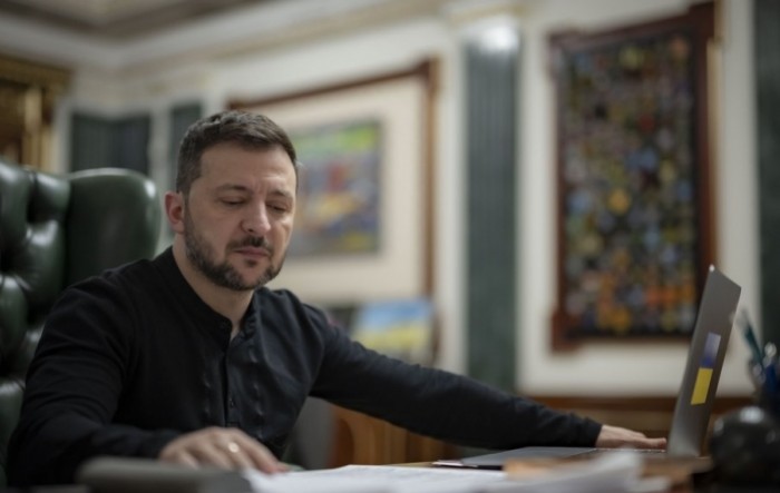 Zelenski bez ijedne riječi odgovorio na pitanje o Trumpu