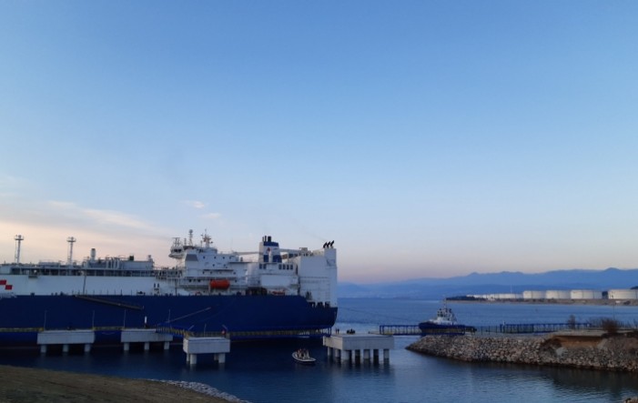 Krčki terminal: Pristao šesti tanker za LNGP