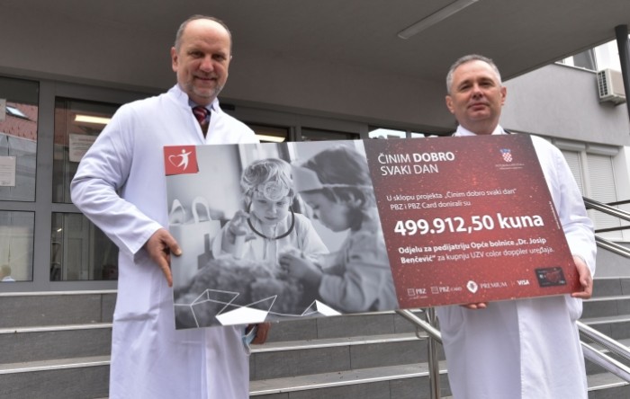 PBZ Grupa donirala pola milijuna kuna Odjelu za pedijatriju Opće bolnice u Slavonskom Brodu