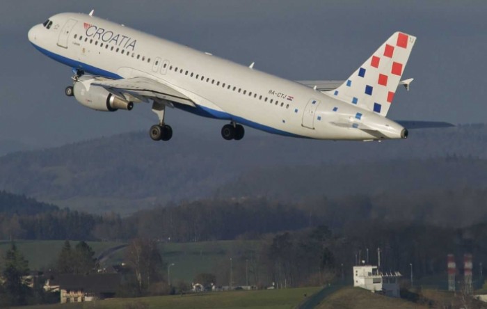 Croatia Airlines blago povećava promet u prosincu
