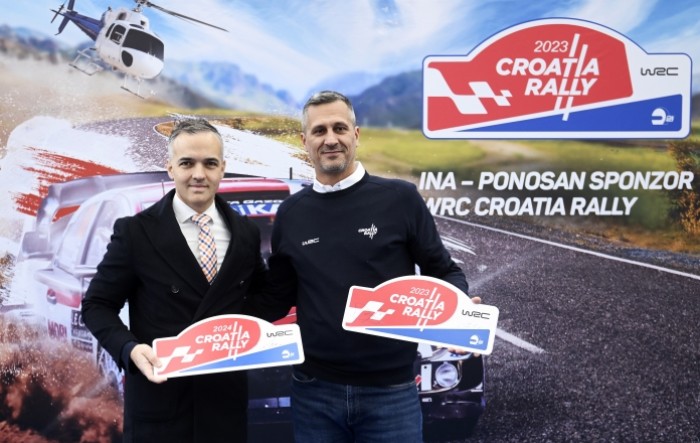 INA kao zlatni sponzor uz WRC Croatia Rally 2023