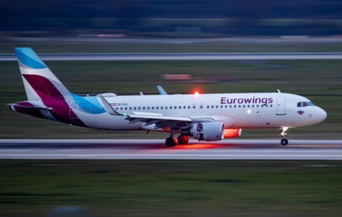 Eurowings u kolovozu povećava promet Hrvatskoj