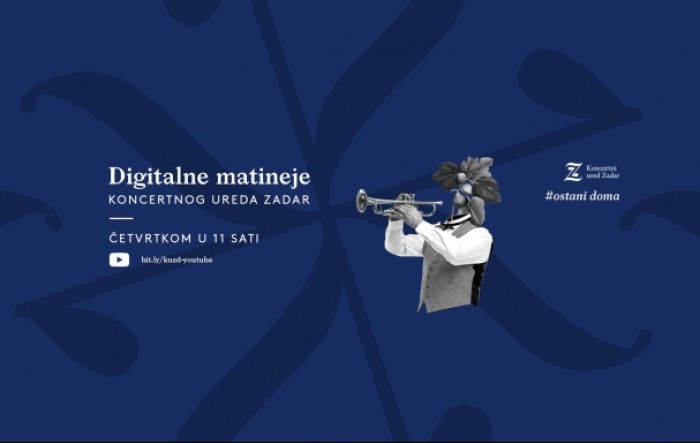 Beethoven za početak digitalnih matineja Koncertnog ureda Zadar