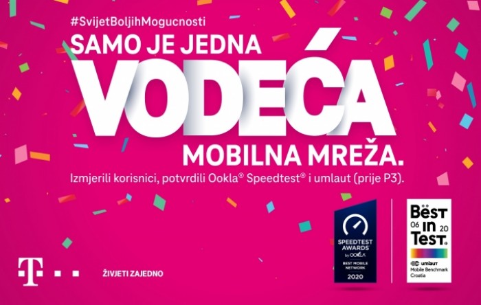 Hrvatskom Telekomu ponovno potvrđen status najbolje mobilne mreže u Hrvatskoj