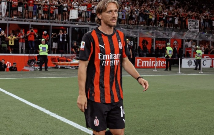 Luka Modrić debitirao za Milan