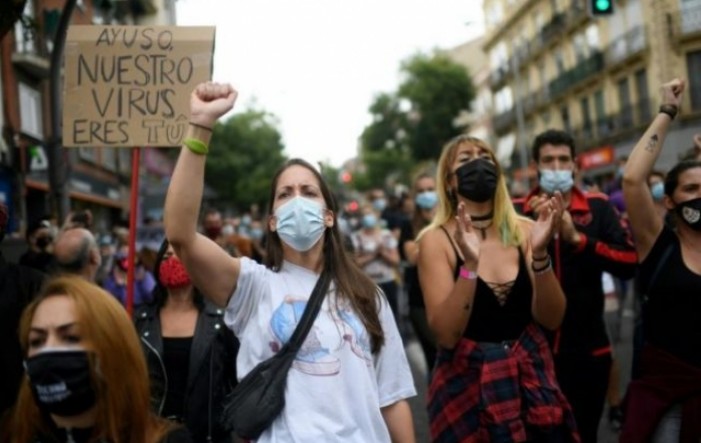 Madrid: Prosvjedi zbog najave karantene u siromašnim četvrtima