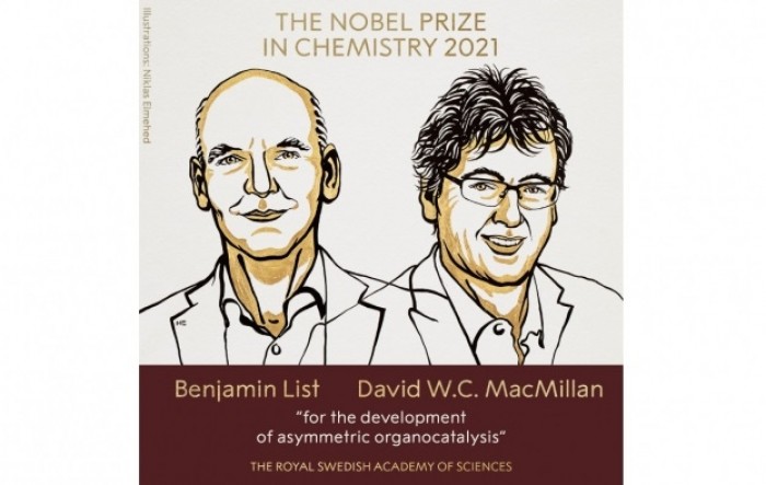 Nobelova nagrada za kemiju Benjaminu Listu i Davidu MacMillanu