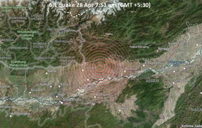 Potres magnitude 6 u Indiji, štete na zgradama, bez informacija o žrtvama