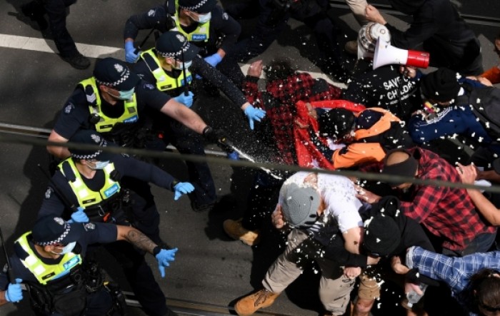Australska policija sukobila se s prosvjednicima, uhićeno gotovo 270 osoba