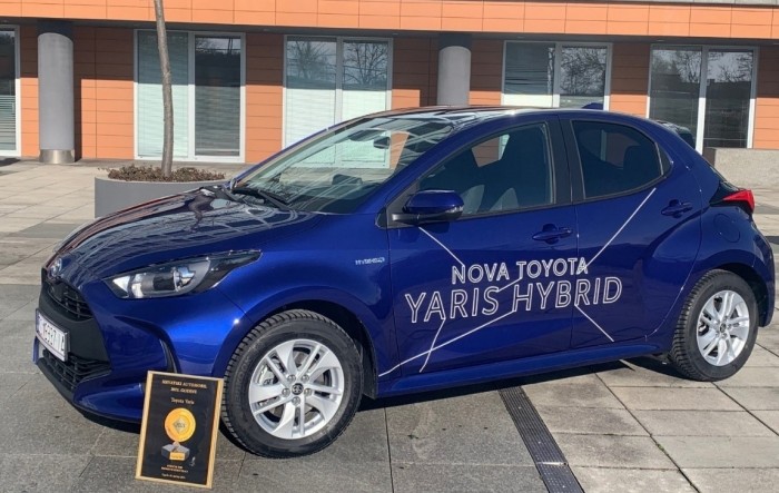 Toyota Yaris je hrvatski automobil 2021. godine