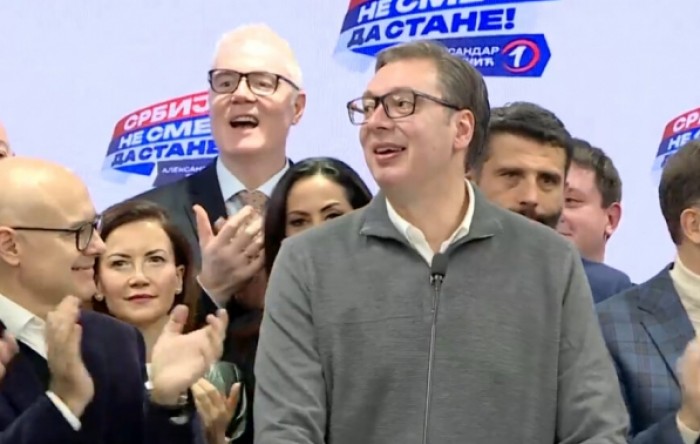 Vučić: Imamo apsolutnu većinu; u Beogradu odlučuje Nestorović