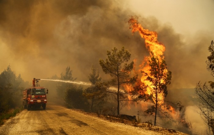 U Turskoj bar šest šumskih požara još uvijek izvan kontrole