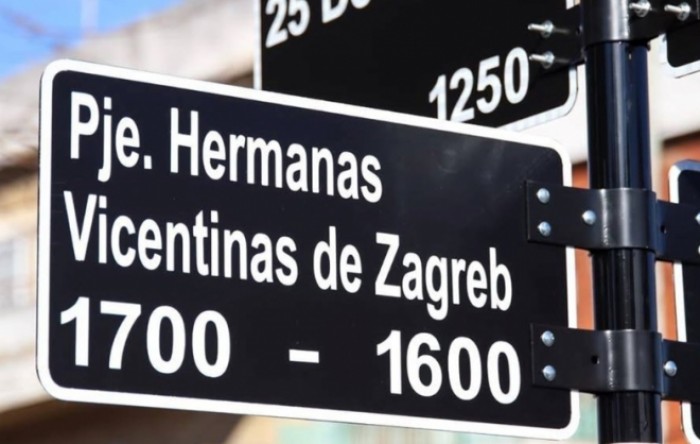 Ulica u Buenos Airesu nazvana po zagrebačkim Sestrama milosrdnicama