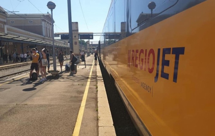 Vlakovi češkog RegioJeta u 2021. povezivat će Prag sa Zagrebom, Rijekom i Splitom