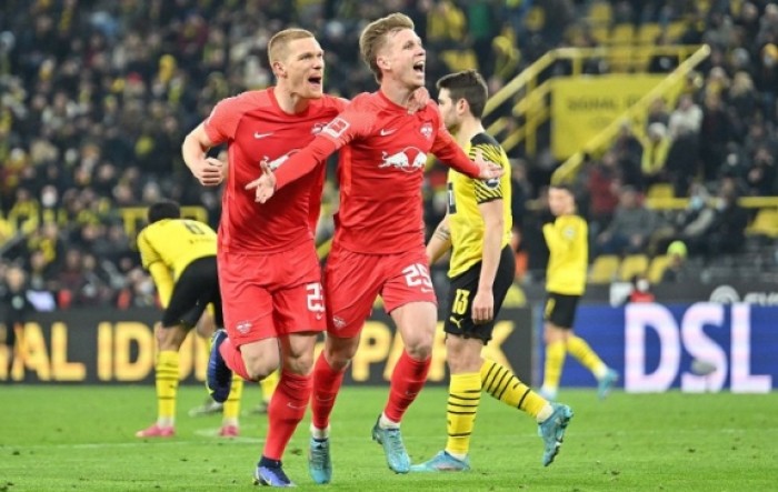 Leipzig razbio Borussiju Dortmund, Olmo strijelac