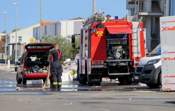 Otkriven uzrok požara u industrijskoj zoni u Zadru