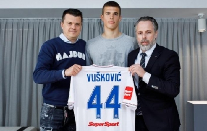 Luka Vušković potpisao petogodišnji ugovor za Hajduk