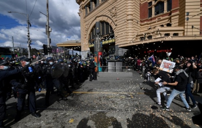 Žestoki sukobi na anti-lockdown prosvjedima u Australiji