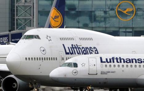 Lufthansa otkazala 600 letova u četvrtak zbog štrajka