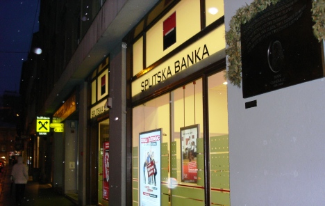 Splitska banka: Tromjesečni gubitak posljedica povećanih rezervacija