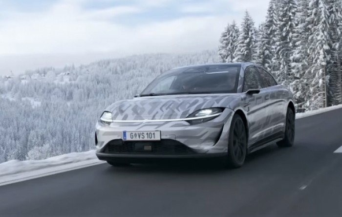 Sonyjev koncept električnog automobila testira se u Austriji (VIDEO)