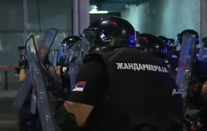 Srpska policija brutalna i loše pripremljena za proteste