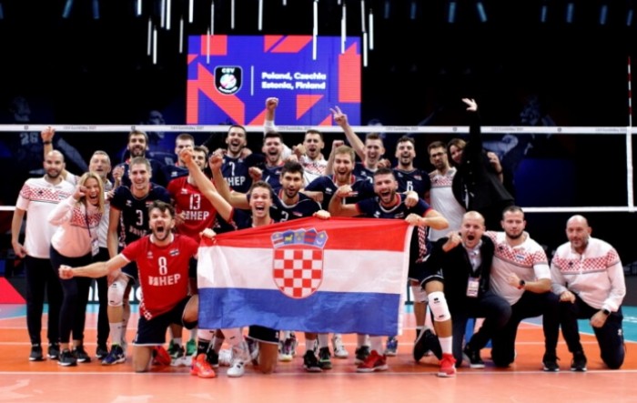 EP odbojkaša: Hrvatska u osmini finala