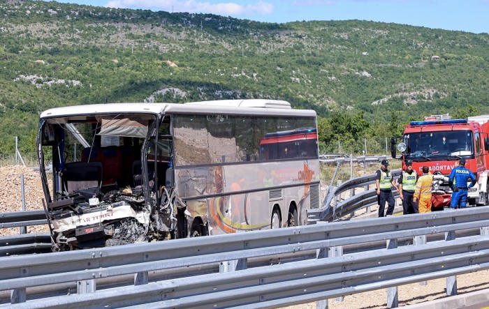 Sudar dva autobusa na A1, najmanje šestero ozlijeđenih