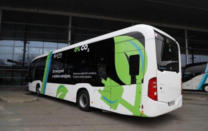 Arriva provodi testiranje električnog autobusa u Osječko-baranjskoj županiji