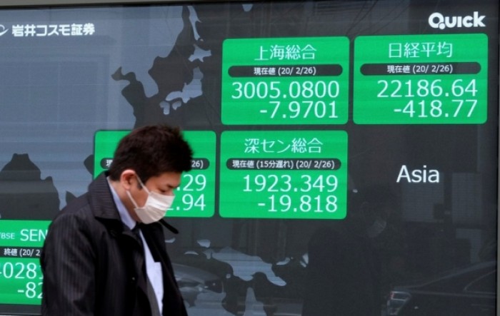 Azijske burze porasle treći dan zaredom, dolar oslabio