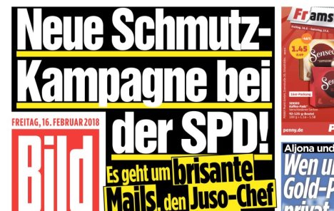 Bild na udaru kritika nakon lažnog skandala u SPD-u