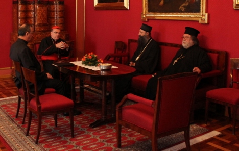 Kardinal Bozanić razgovarao s mitropolitom Porfirijem