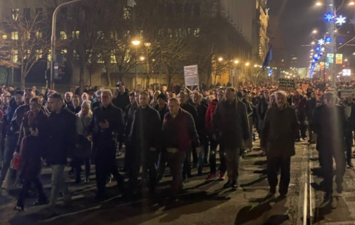 Novi protest u Beogradu, traži se puštanje privedenih na slobodu