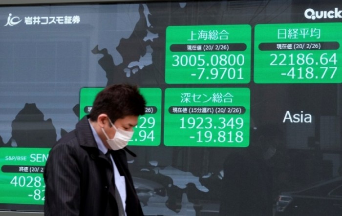 Azijska tržišta: Investitori oprezni, blagi pad indeksa