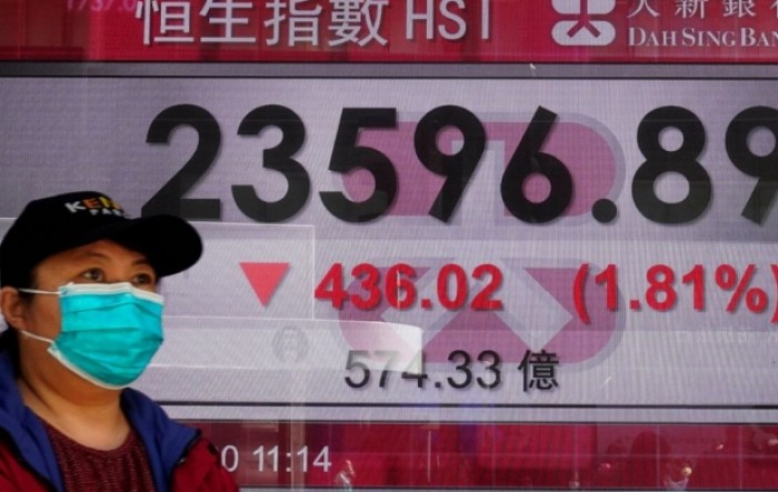 Azijska tržišta: Katastrofalan pad u Hong Kongu