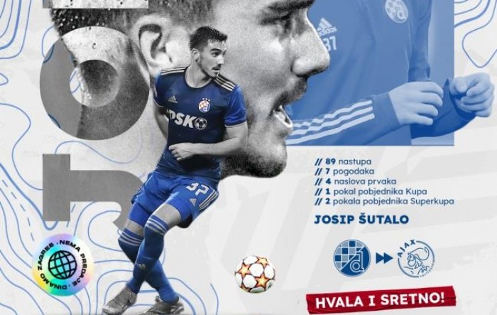Dinamo se i službeno oprostio od Šutala