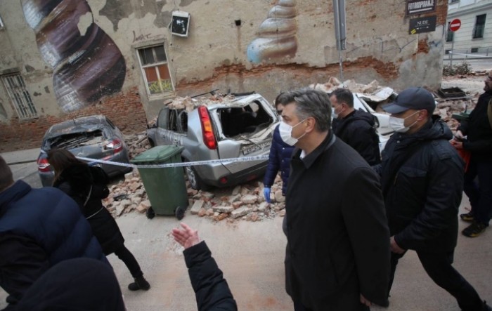 Plenković: Zagreb je zatreslo 30 potresa, hodajte što dalje od zgrada