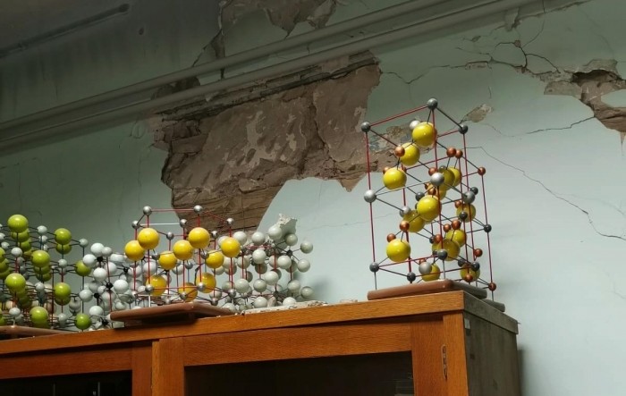 Potres oštetio dijelove Hrvatskoga prirodoslovnog muzeja
