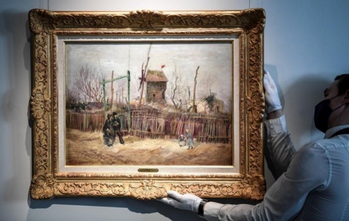 Van Goghova Ulična scena na Montmartreu na aukciji dosegla 14 milijuna eura