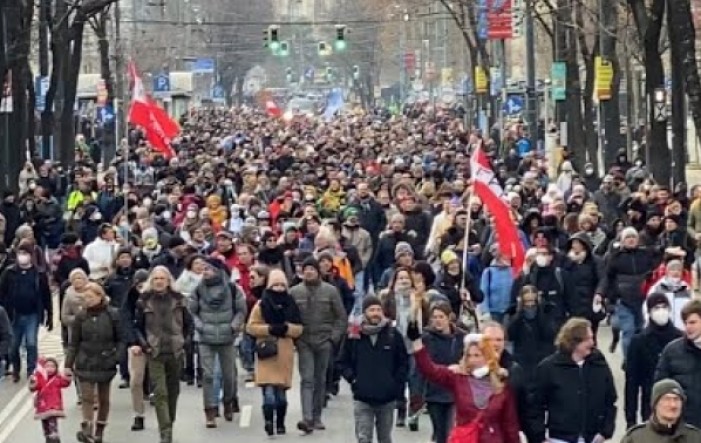 Beč: Prosvjedi održani unatoč zabrani