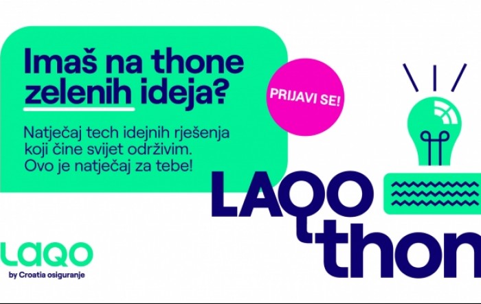 LAQO otvorio prijave za LAQOthon: vrijedne novčane nagrade za tri najbolje tehnološke ideje na temu održivosti