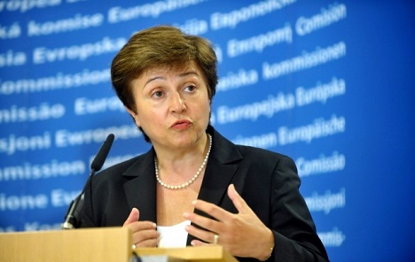 EU želi Kristalinu Georgievu na čelu MMF-a