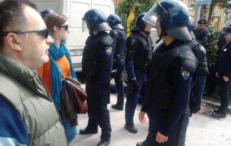 Priveden Domagoj Margetić i aktivisti Occupy Croatia